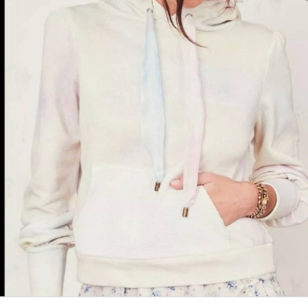 LoveShackFancy Linette Tie Dye Hoodie L RARE